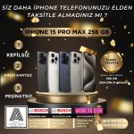 İPHONE 15 PROMAX 256 GB KEFİLSİZ KARTSIZ ELDEN TAKSİTLE